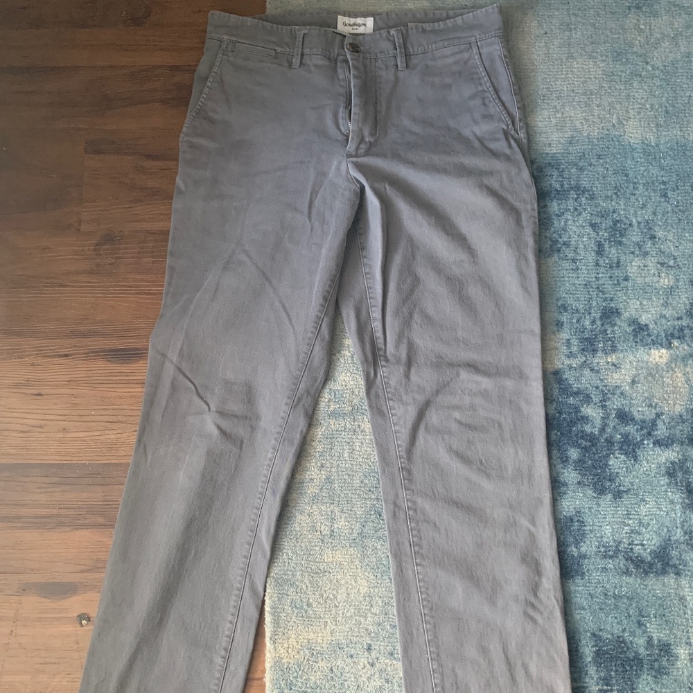 Goodfellow stone color chino